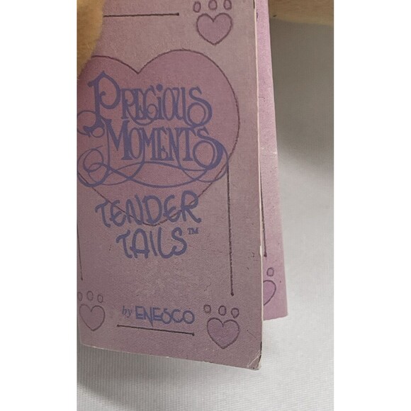 Vintage Precious Moments Tender Tails Plush Horse 1997 Stuffed Animal Toy 8” - Picture 9 of 13